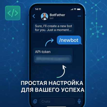 Отправка файла пользователю после подписки на канал: Создание бота в BotFather с трендами 2025