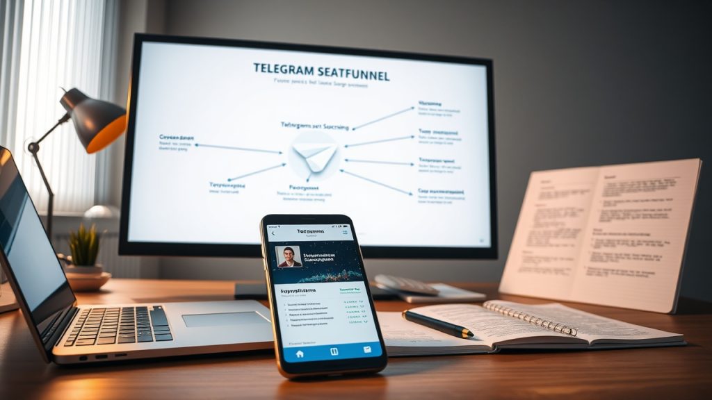 автоворонка продаж через Telegram-бота схема работы интернет-магазин