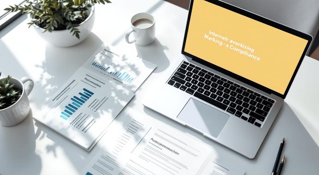 Документы и ноутбук с открытым кабинетом ЕРИР — маркировка интернет-рекламы по российскому законодательству 2025 маркировка интернет рекламы еrir россия 2025 закон