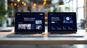 корпоративный-сайт-vs-лендинг сравнение-структуры-для-b2b
