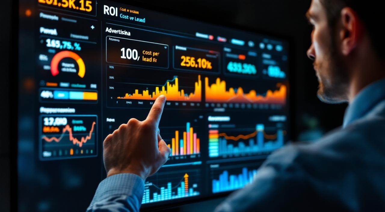 ROI SEO и контекстной рекламы сравнение дашборд аналитика