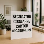 бесплатно сайтов создание продвижение — применение