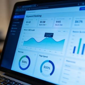 SEO-аудит сайта — детальный интерфейс продвижения