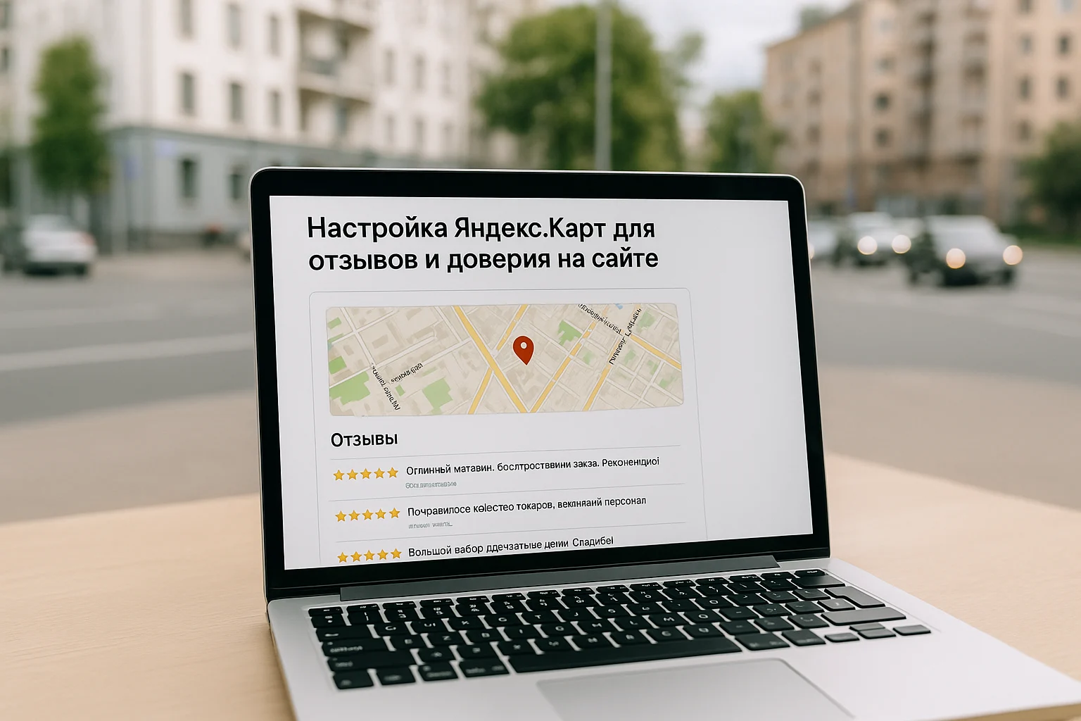 Как настроить Яндекс.Карты на сайте для сбора отзывов и роста доверия