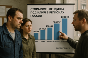 таблица-сравнение цен лендинг под ключ регионы России 2026